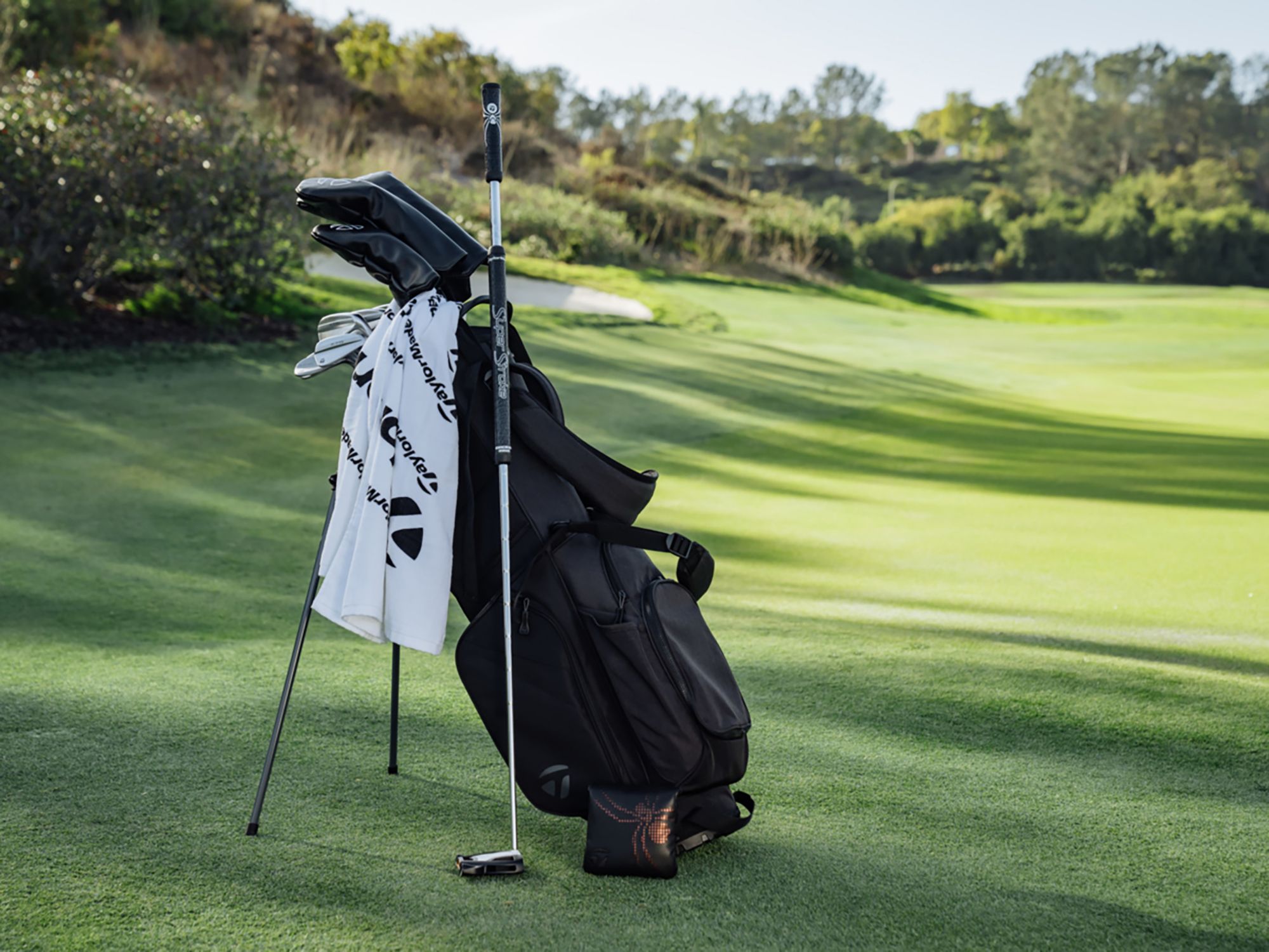 TaylorMade Spider Tour S Black Long Broomstick Putter | Golf Galaxy